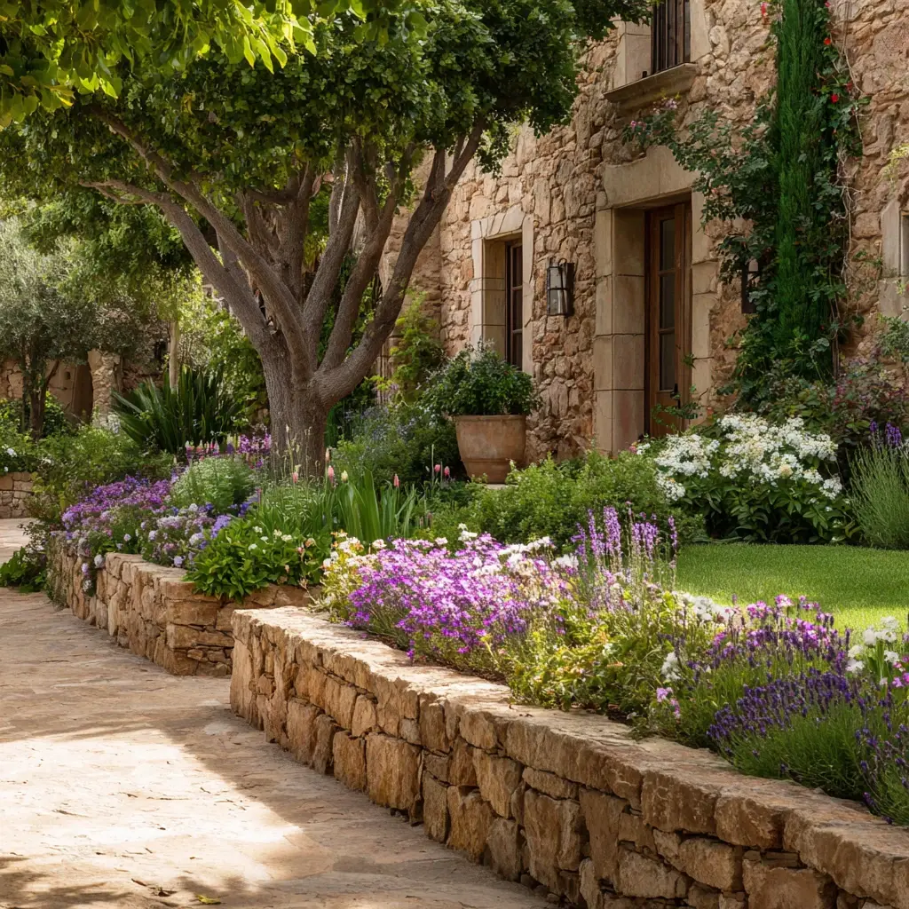 11 Stone Walls and Edging