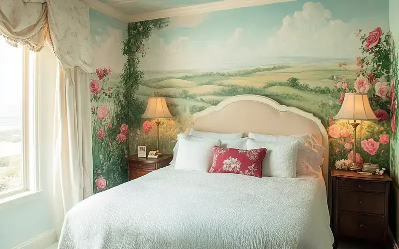 14 Hand Painted Mural