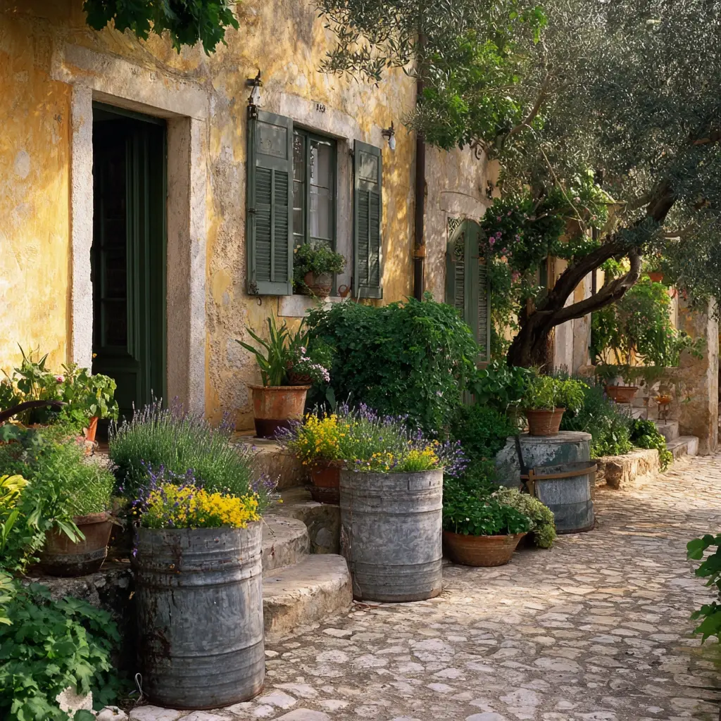 14 Incorporate Olive Oil Cans