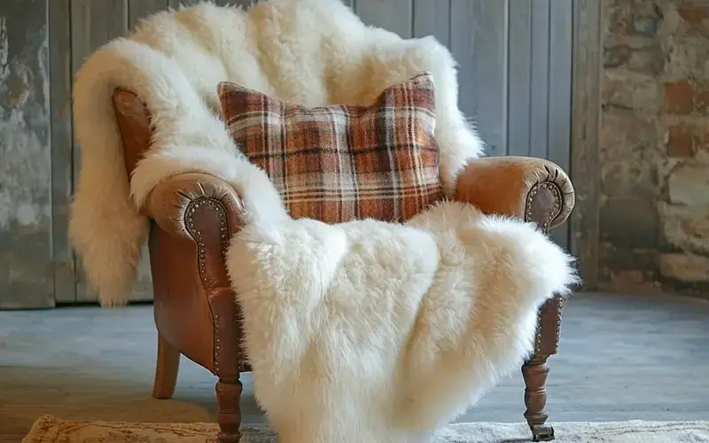 17 Sheepskin Rugs Throws