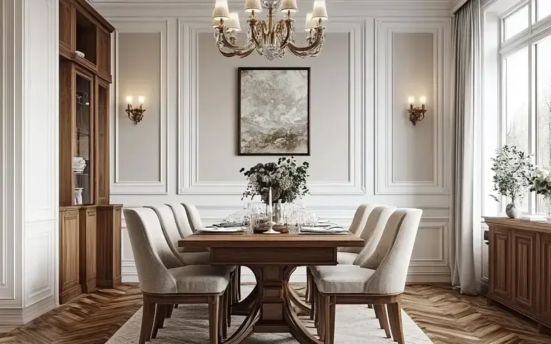 17 Swedish Inspired Dining Room