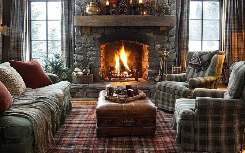 3 Cozy Hearth Living Room