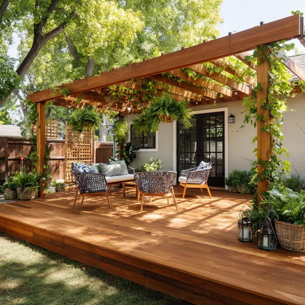 7 The Deck with a Pergola