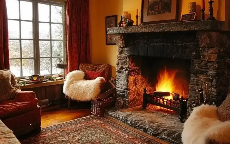 7 Traditional Fireplace