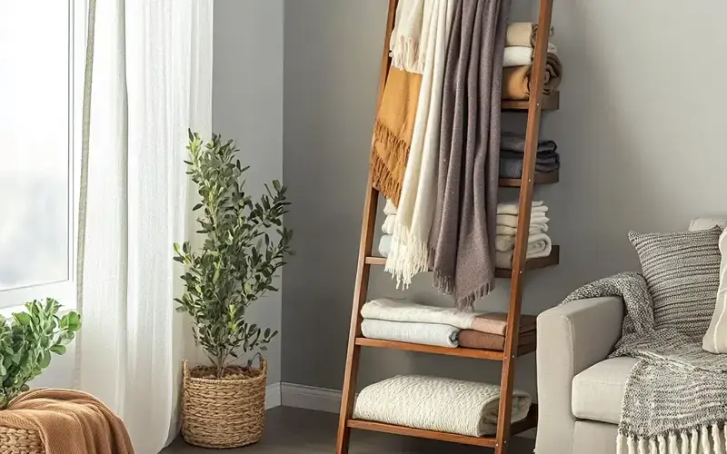 9 Ladder Shelves