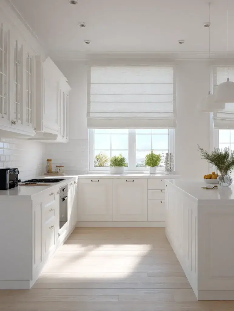12 Choose White Roman Shades
