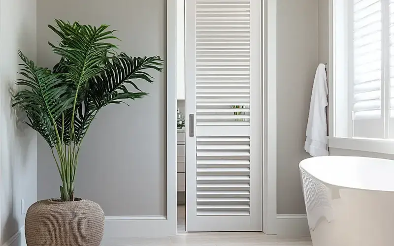 13 Louvered for Airflow and Style