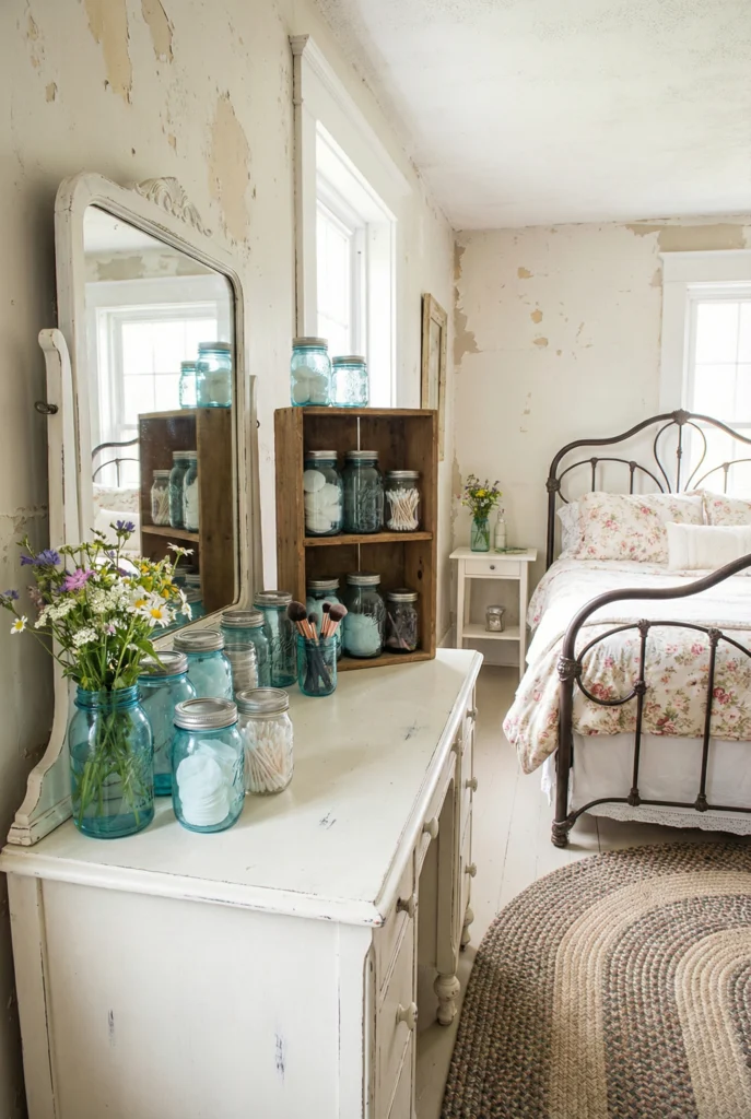 13. Mason Jar Storage