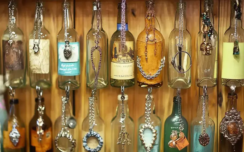 14 Wine Bottle Displays