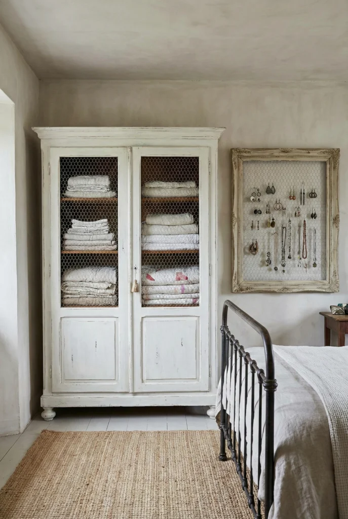 15. Chicken Wire Accents