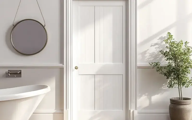 4 Classic White Paneling