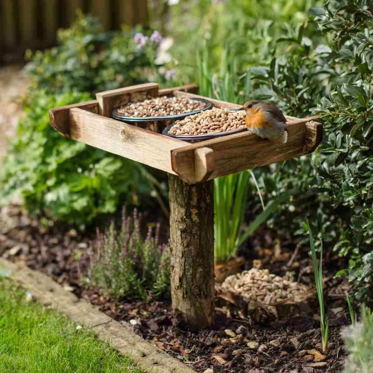 Ground Feeding Tray