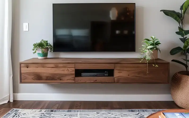 5 Floating TV Console