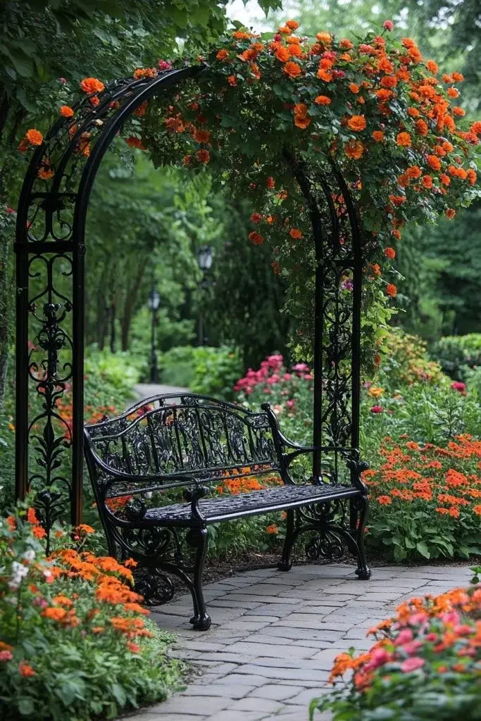 Antique Wrought Iron Features