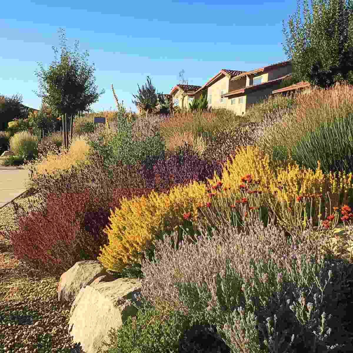 Drought‐Tolerant Native Shrub Garden