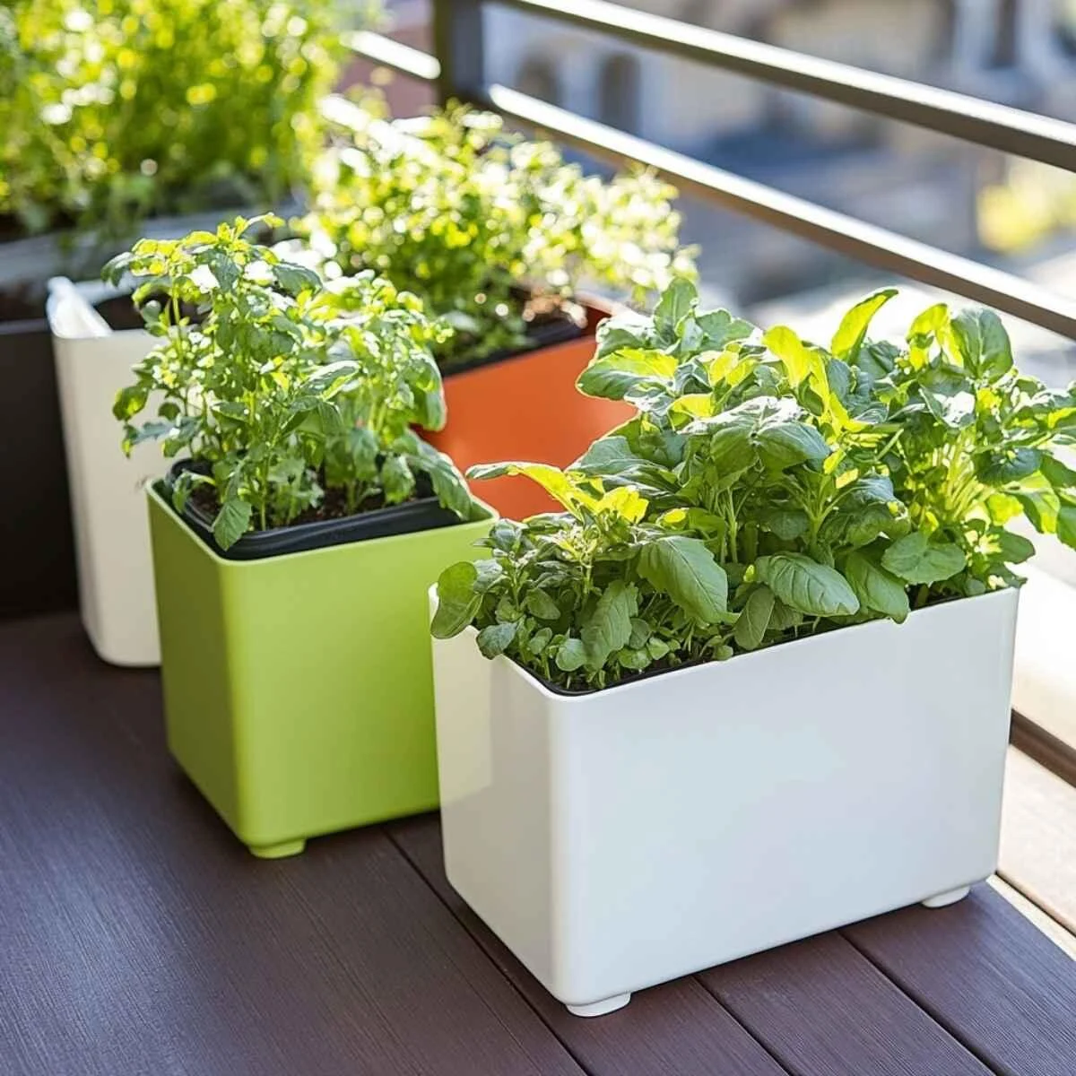 Self-watering containers