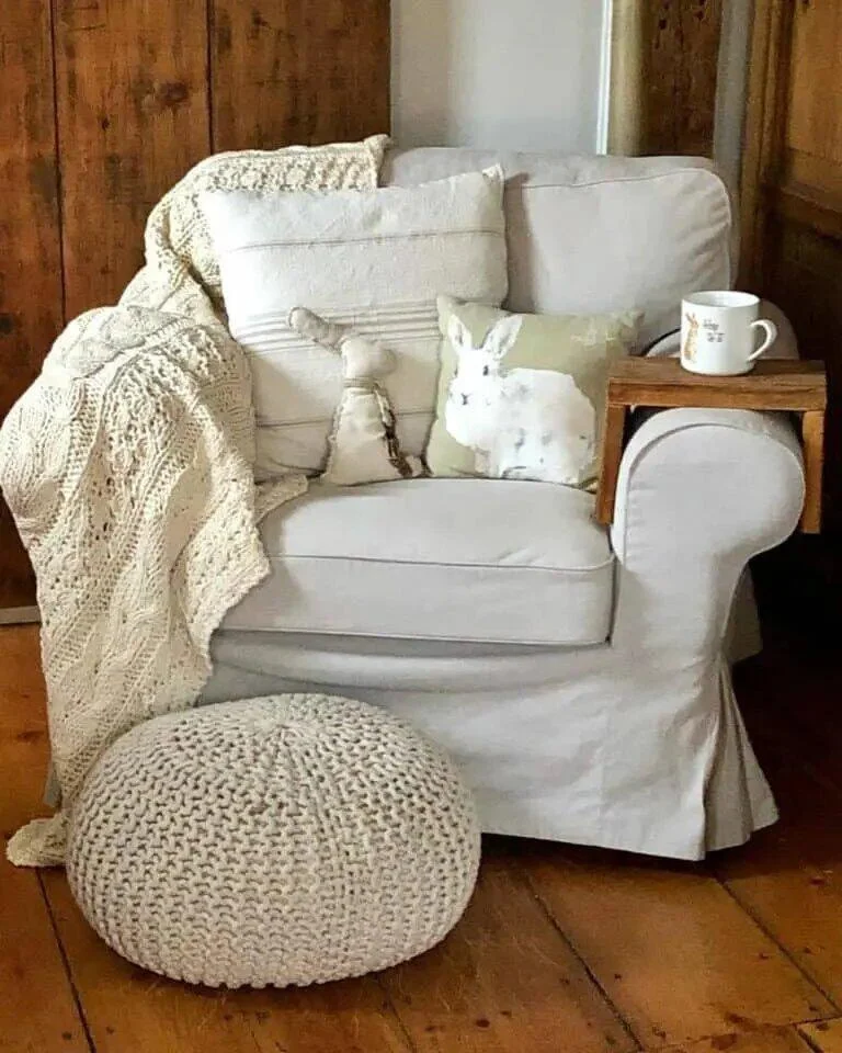 Easter Reading Nook