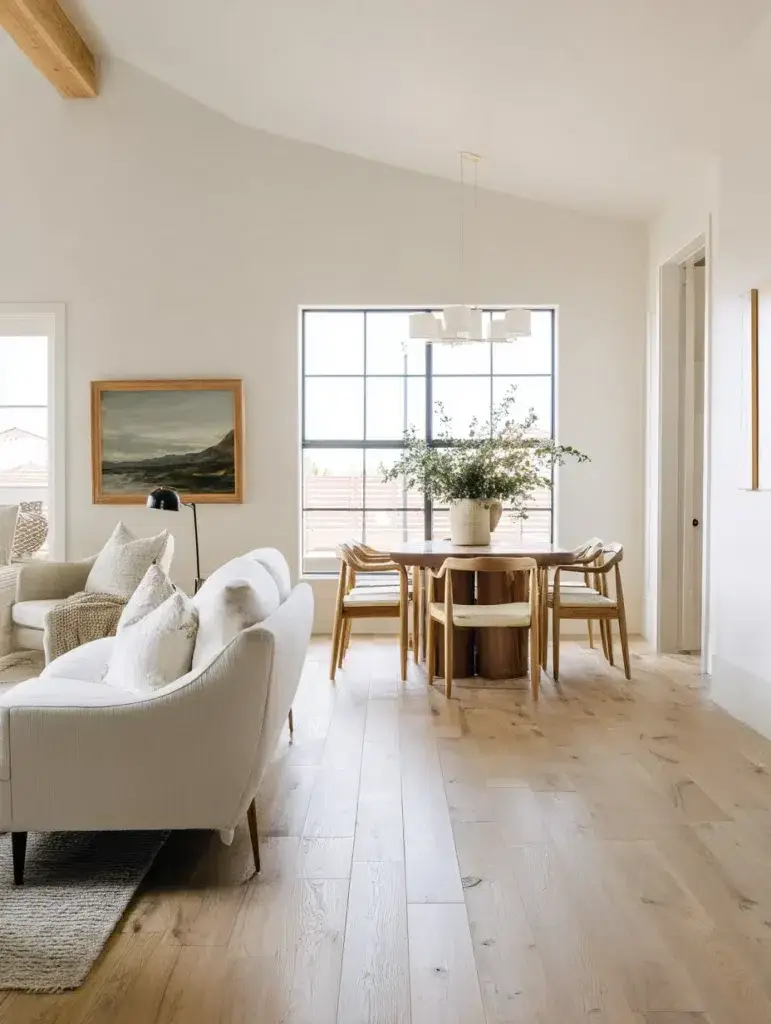 Small Living Room Dining Room Combo Ideas: Choose Furniture With Exposed Legs
