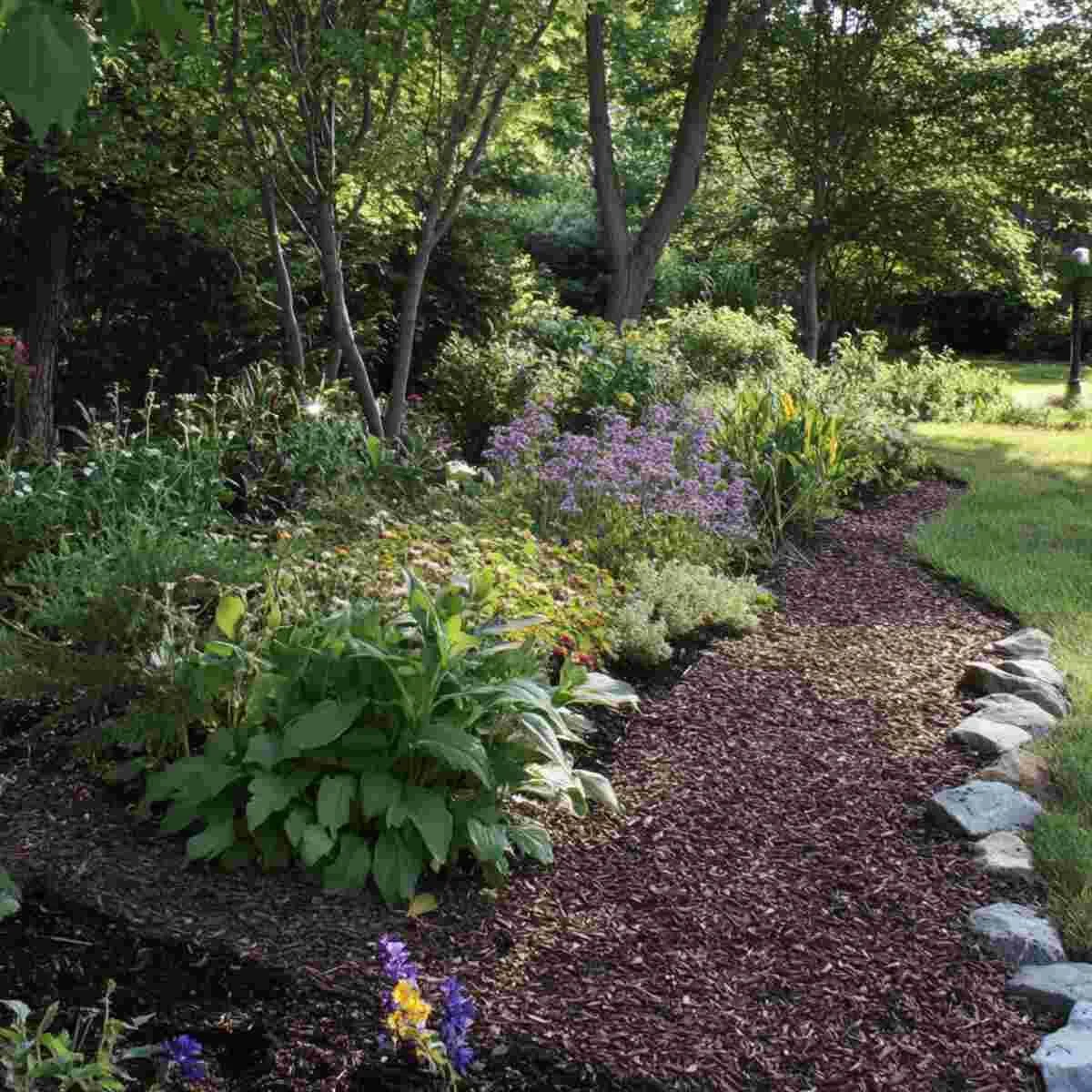 Mulched Planting Zones