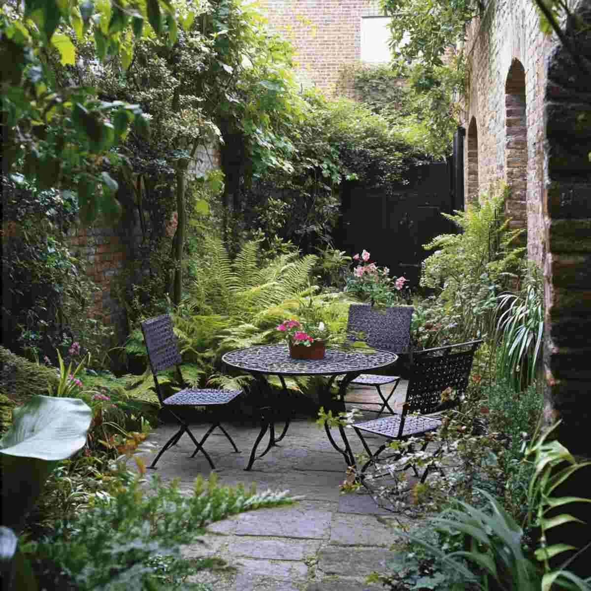 Courtyard-Style Garden