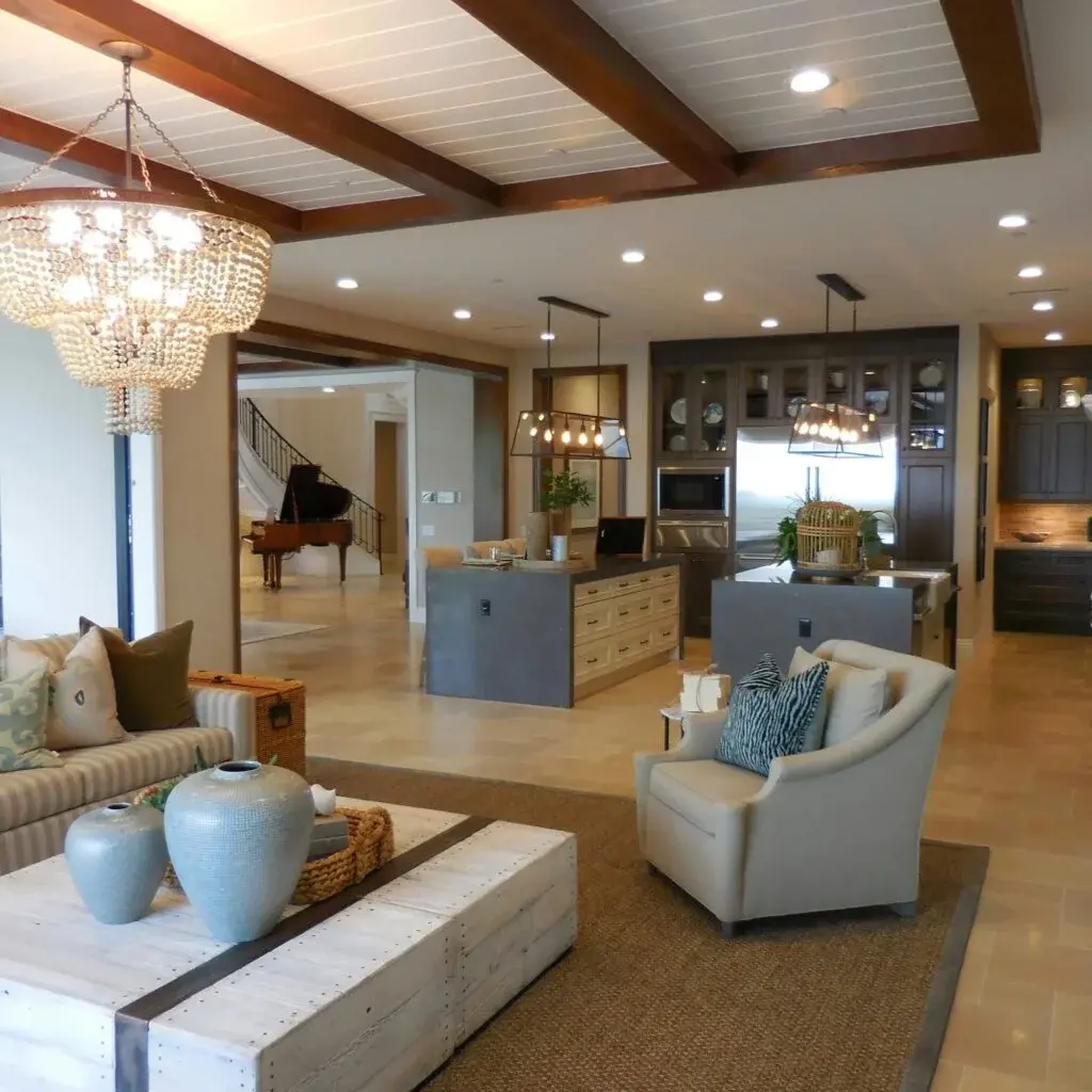 A luxurious home.