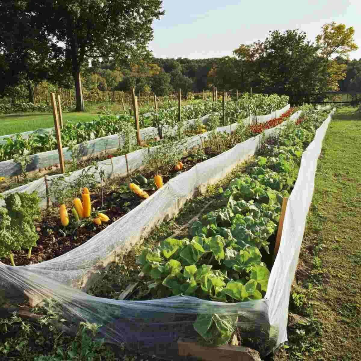 Wind-Resistant Vegetable Patch