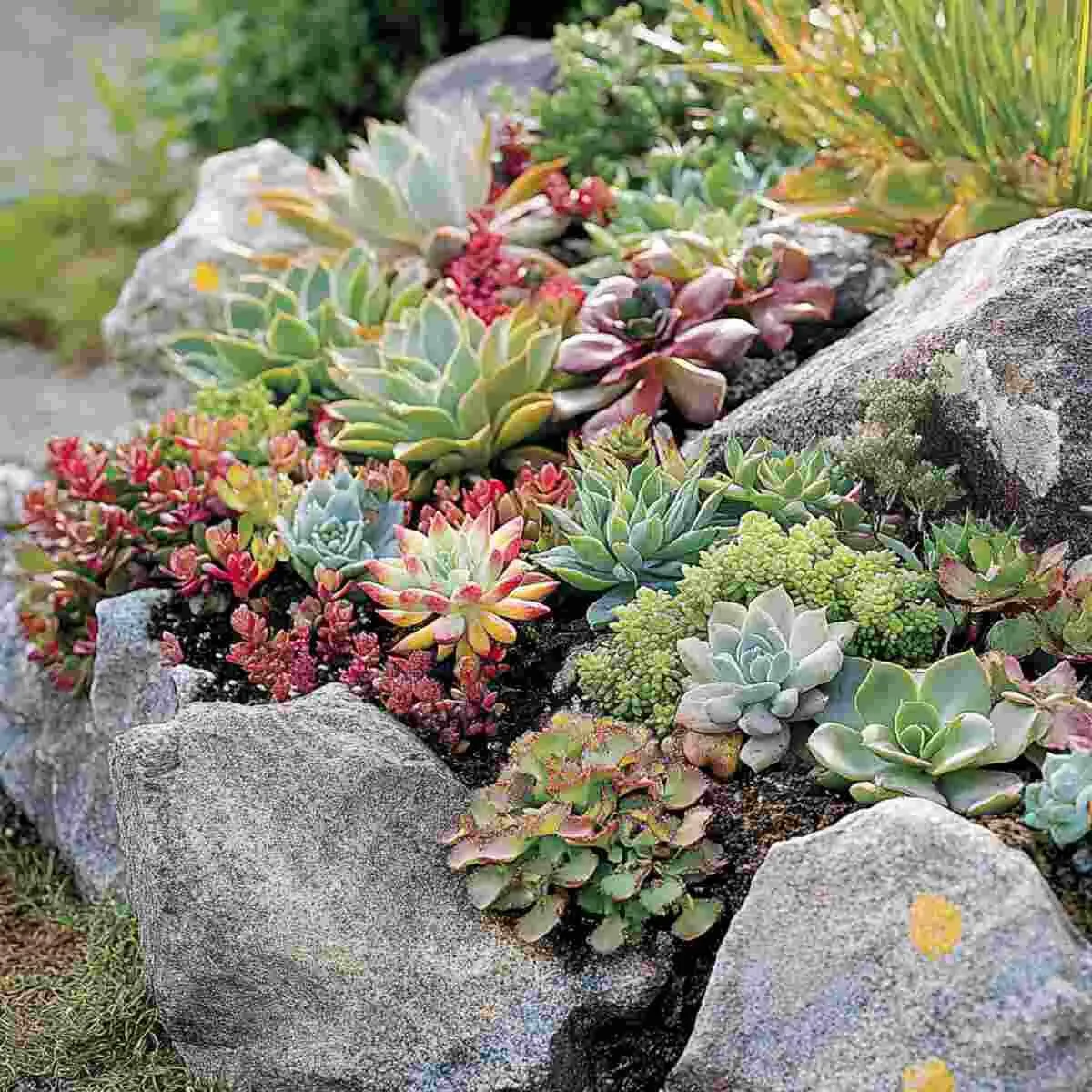 Succulent Rockeries