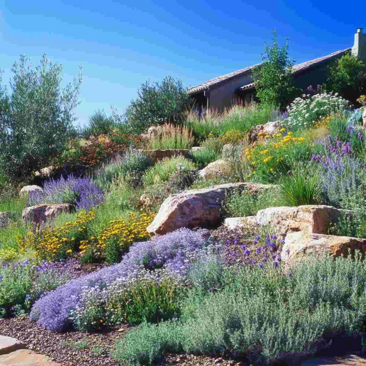 Low-Maintenance Xeriscape