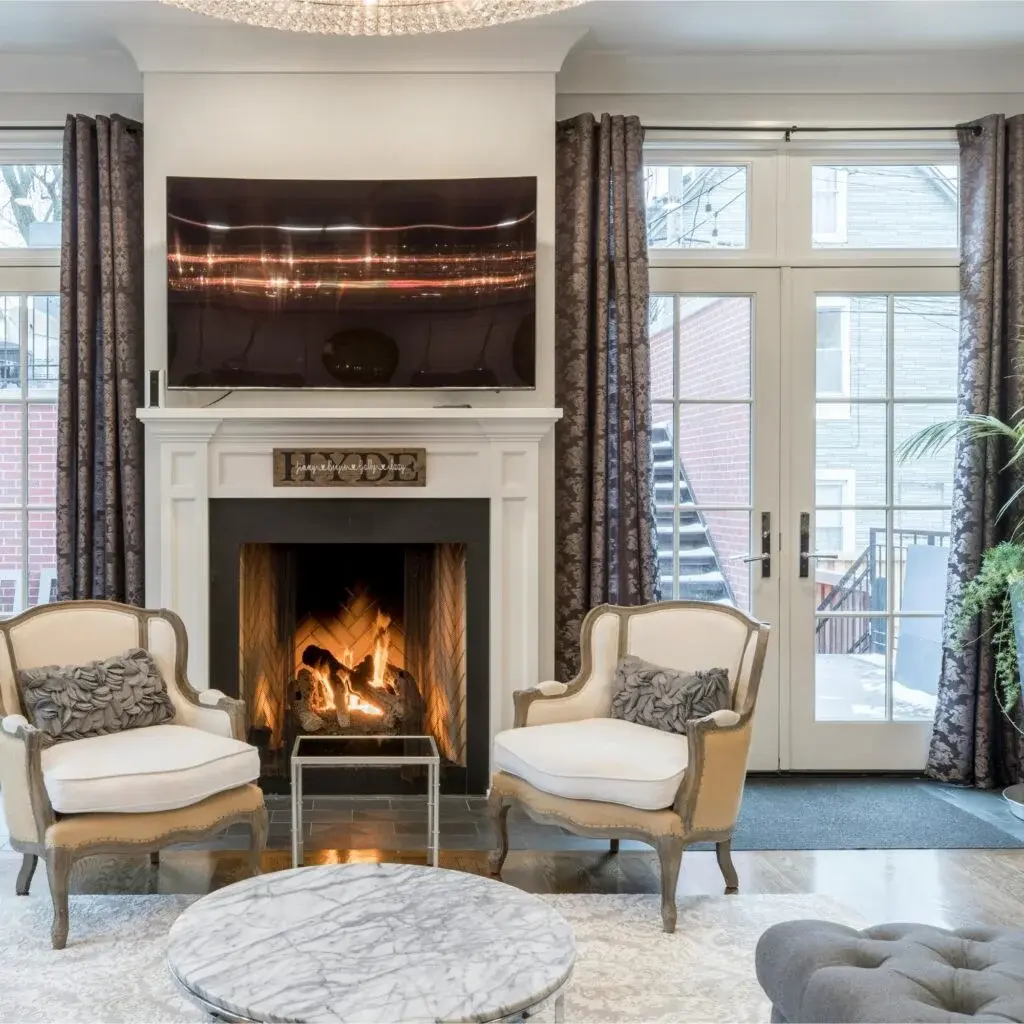 A luxurious home.