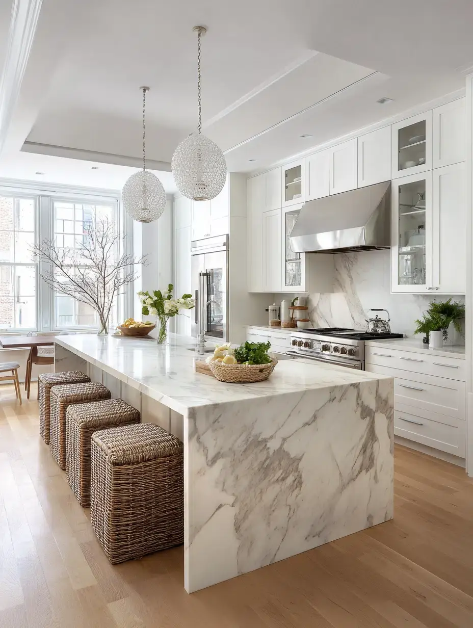 21 White Kitchen Cabinet Ideas for an Aesthetic Space – ZEESHE.COM