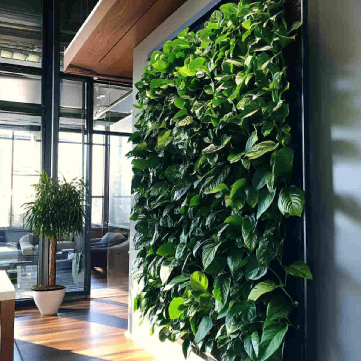 Vertical plant wall