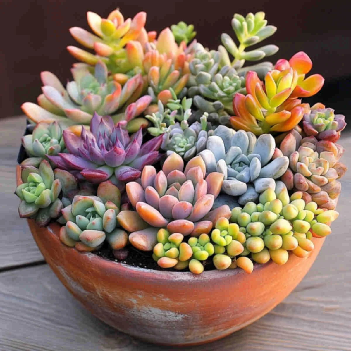 Succulent garden zone