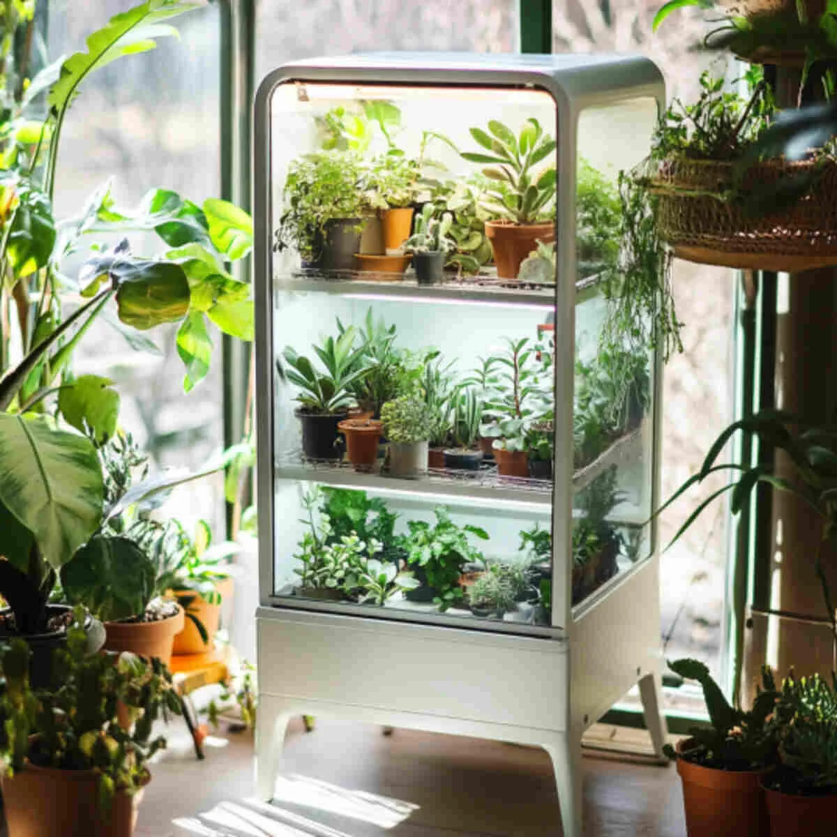 Mini indoor greenhouse