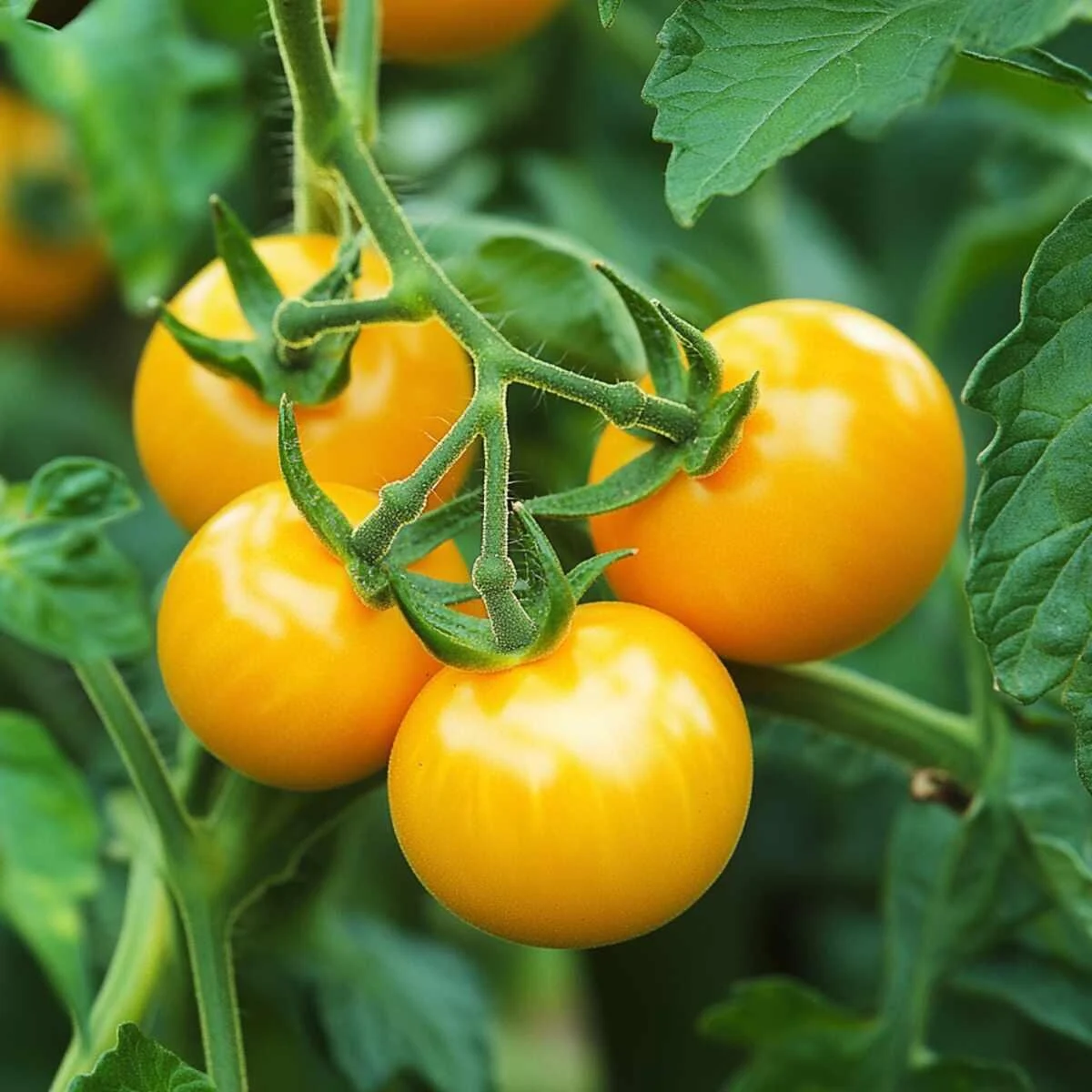Golden Sun Gold cherry tomatoes