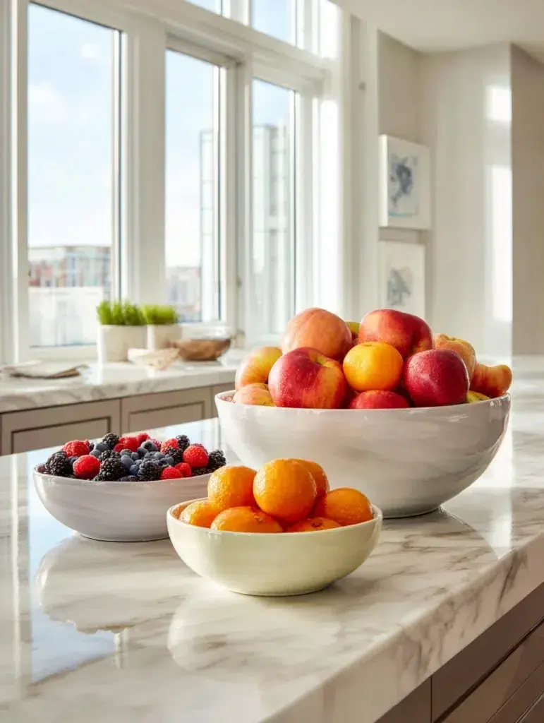 Creative Fruit Basket Ideas for Your Kitchen: Ceramic Bowl Collection