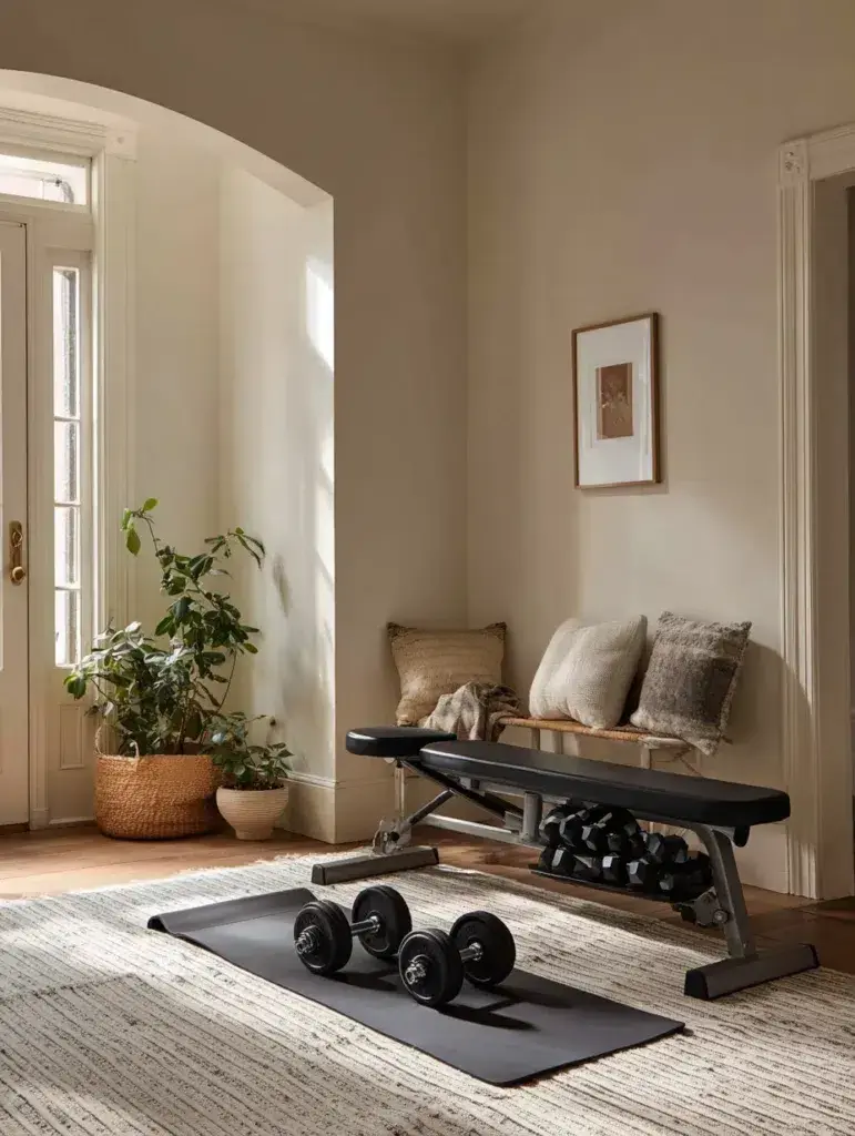 Home Gym Ideas: Invest in Adjustable Dumbbells for Space Efficiency