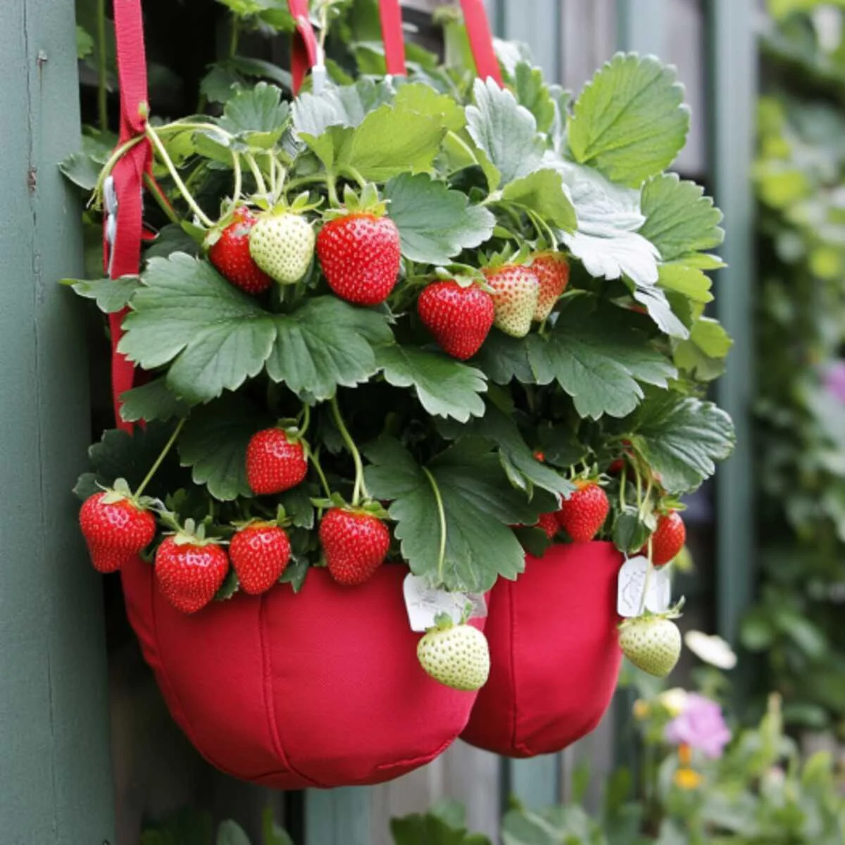 Hanging Strawberry Planter Bags